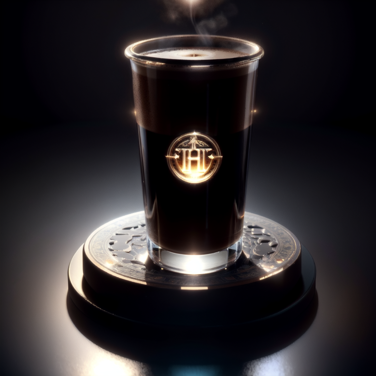 coffee 3D dramatic lighting 3D simple black BG 20231012211030.png